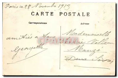 Paris — Place de la République — C.M. n°42 — Rückseite