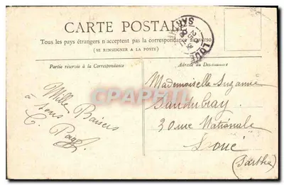 Paris — Le Lion de Belfort — Collection Petit Journal — Rewers
