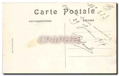 Parijs (VIII) — Het Kleine Paleis — Avenue Alexandre III — LL — 1903 — Achterkant