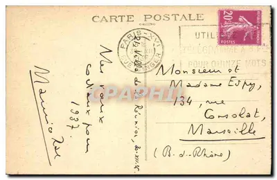 Paris — La Madeleine und die Boulevards — n°24 — Rückseite
