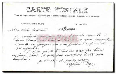 Paris — Praça da República — editor não identificado — Verso