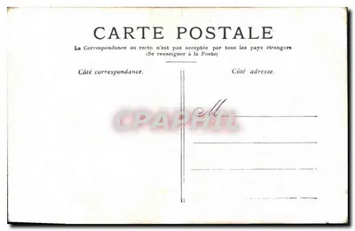 Paryż — Les Invalides — Wydawca nieznany, nr serii 10 — Rewers