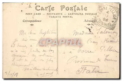 PARIS — Arc de Triomphe — Wydawca: 2489 — Rewers