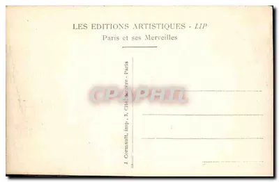 Paris — La Porte Saint-Martin — Éditions Artistiques LIP — Rewers