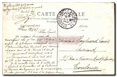 PARIS — Les Sept Ponts. — Édition E. L., Paris. — Verso