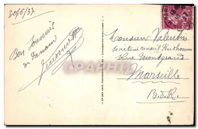 Paris — O Palácio do Luxembourg — 99 — Verso