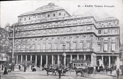 Paryż — Teatr Francuski — Wyd. E. Le Doleÿ, Paryż