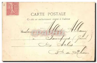 Paryż - Buttes Chaumont - Wspinaczka na belweder — wydawca n°337 — Rewers