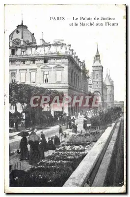 PARIS — Pałac Sprawiedliwości i Rynek Kwiatowy
