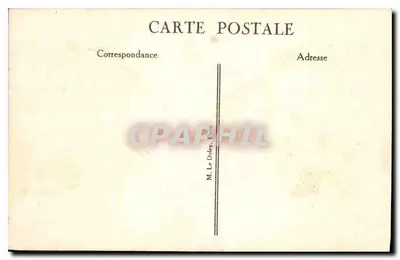 Sainte-Chapelle — Paris — n° 4318 — Verso