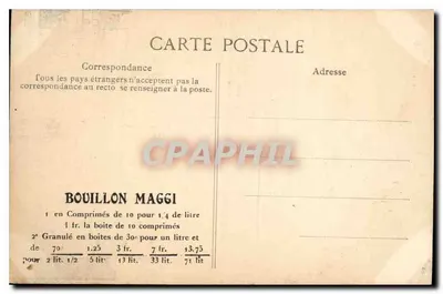 Paryż — Les Invalides — Maggi — Rewers