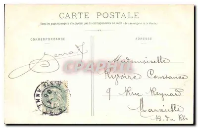 Parigi - Il Ponte Alexandre III — A. Taride, Parigi — Verso