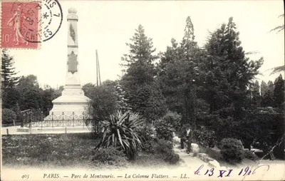 Paris — Parc de Montsouris — La Colonne Flatters — LL. n°405