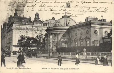 Paryż — Pałac Orderu Legii Honorowej — L. J. & Cie, wyd., Angoulême-Paryż
