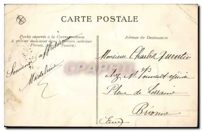 Paryż — Ministerstwo Morskie — C. L. C. nr 224 — Rewers