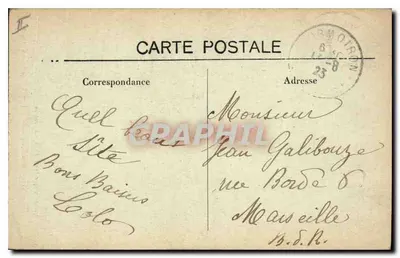 O MONT-VENTOUX (Vaucluse) — Gorges do Curnier — Editor: Curnier, n°23 — Verso