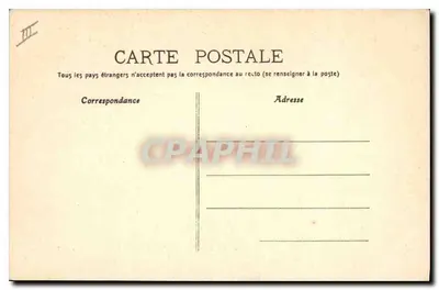 O MONT-VENTOUX sob a neve (alt. 1,908 metros) — Os Aparelhos meteorológicos — Édit. J. Brun et Cie, Carpentras, n°6 — Verso