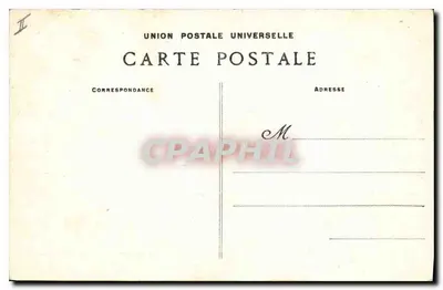 Ogólny widok Mont Ventoux (1908 metrów nad poziomem morza) — Widok z odległości 22 kilometrów — Wydawnictwo Alphonse L. Brun w Gap, Carpentras — Rewers
