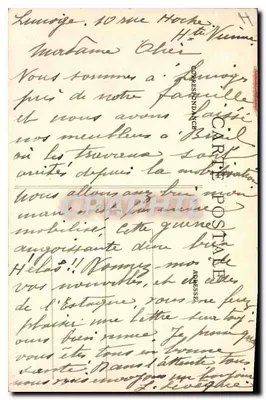 Limoges — Katedra — Prosper Batter, fotopublikacja, Limoges — Rewers