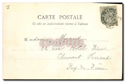 Limoges — Katedra św. Etienne — J. Ferrand, Fot. (Dijon) — Rewers