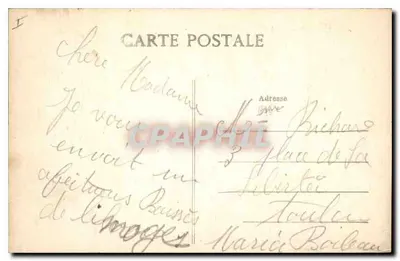 Limoges — Katedra — Wydawca nieznany, nr 206 — Rewers