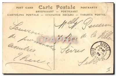 Meaux — Pomnik Bassueta — Ernest Dubola — Rewers