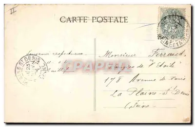 Meaux — Ruïnes van het Capittel (13e eeuw) — C.L.C. n°38 — Achterkant