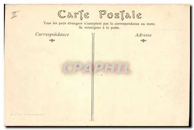 Melun — L'Hôtel de Ville — Librairie Populaire N.D. Maison — Verso