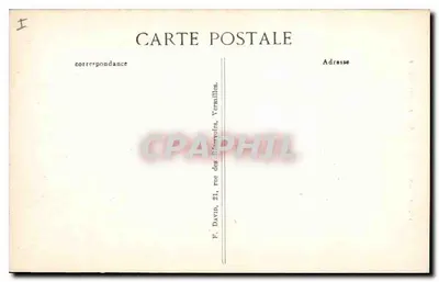 Melun — Igreja de São Aspals — editor C.P.D. — Verso