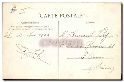 Melun — Zamek Vaux-le-Pénil — E.L.D. n°503 — Rewers
