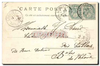 Przełęcz Lautaret (2075 m) — Hotele — Populaterie des Alpes Eug. Robert, Grenoble - C.R. — nr 1579 — Rewers