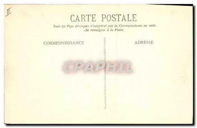 Le Lautaret, os hotéis e o maciço do Combeynot — Dauphiné — E. R. n°824 — Verso