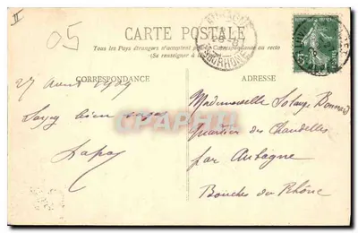 Het Lautaret, de hotels en het massief van Combeynot — Dauphiné — E.R. n°824 — Achterkant