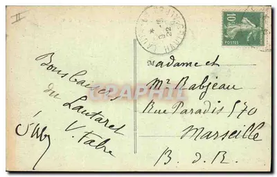 O Lautaret (2.075 m.) — Os Hotéis — E.R. — Dauphiné — Verso