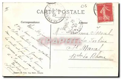 Dauphiné - Le Lautaret, de hotels en het massief van Combeynot — n°824 — Achterkant