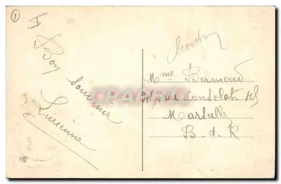 Dauphiné - Okolice Lautaret — Trzy Biskupstwa (3120 m.) i Sygnał Goléon (3459 m.) — E.R. — Wydawca E.R. nr 834 — Rewers