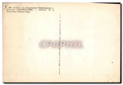 Castello di La Tranchade — Vicino ad Angoulême — Medioevo — Verso