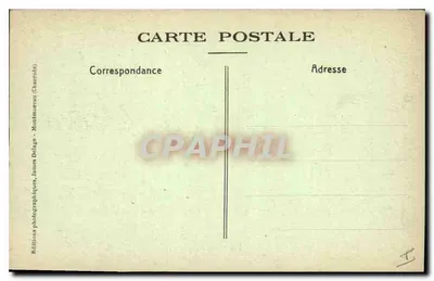 Montmoreau (Charente) — Porta do Castelo — Verso