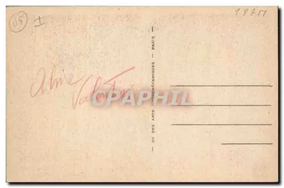 Embrun — Binnenkant van de Kerk — LL.29 — Cie des Arts Photomécaniques, Parijs — Achterkant