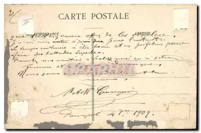 Paimpol — Baia i Wieża Kerroc'h — Zbiór Harmon, Guingamp — Rewers