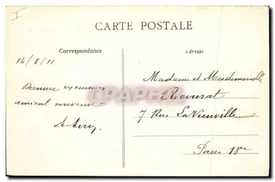 Piekliwa Bretagna — Val-André - La Lingcuare — wydawnictwo A. Waron, St-Brieuc — Rewers