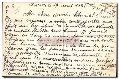 Haute Pyrénées — Dolina Arrens, Gabizos — wydawca Pilon, Labouche Fr., Toulouse, nr 189 — Rewers