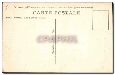 Argelès — Vista geral e o Mont de Ger — C.C. n°19 — Verso