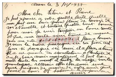 Argelès — Vue générale prise de la route des Eaux-Bonnes — Les Hautes-Pyrénées — Verso