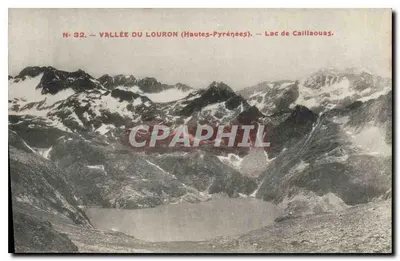 Vale do Louron (Altas Pirineus) — Lago de Caillaouas — N° 32