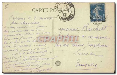 Capvern-les-Bains (H.-P.) — Zamek MAUVEZIN — Wydawnictwo V. Ruber — Rewers