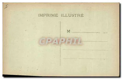 Bagnères-de-Bigorre — Ausflug zum Lac Bion (Lac Bleu) — Imprimé Illustré — Rückseite