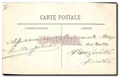 Bagnères-de-Bigorre — O Adour e o Monné — LL. — n°62 — Verso