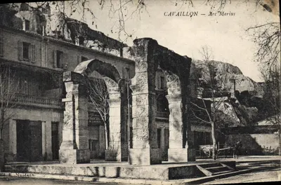 Cavaillon — Arco de Marius — Editor L. Nuidant, n° 34