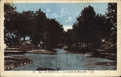 Env. de PERTUIS — O Canal de Marselha — LL